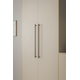 Greep MANOR LONG BA640 L694 alu + zamak mat bronze